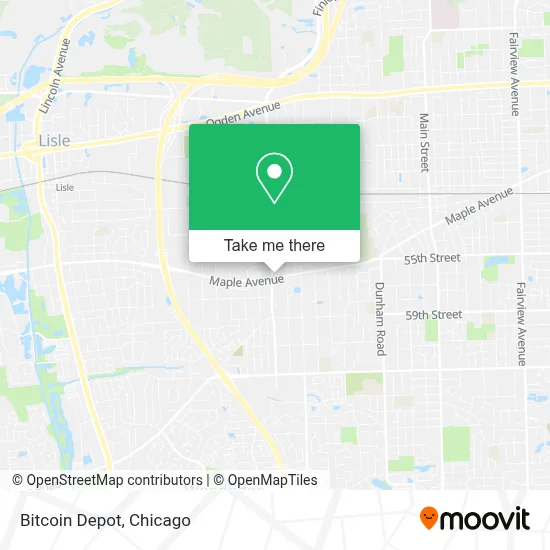 Bitcoin Depot map
