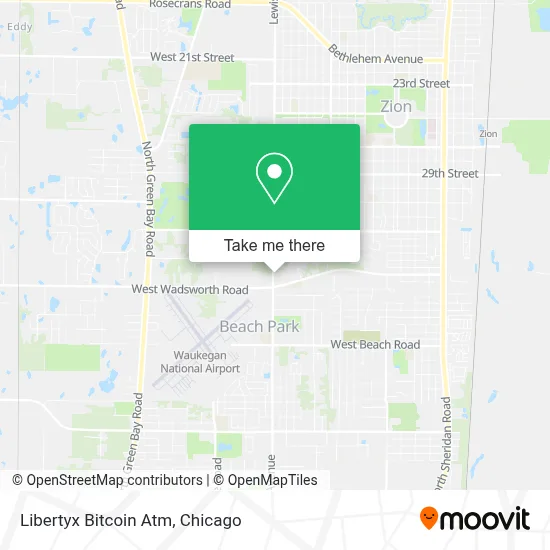 Libertyx Bitcoin Atm map