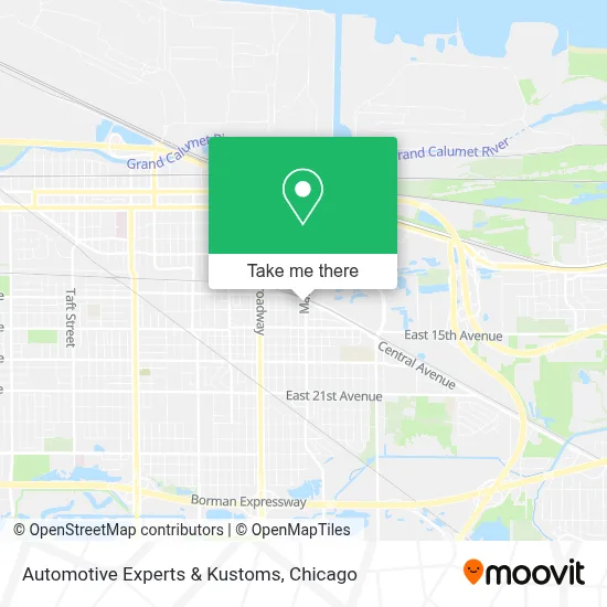 Automotive Experts & Kustoms map