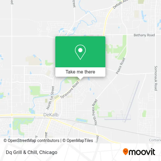 Dq Grill & Chill map