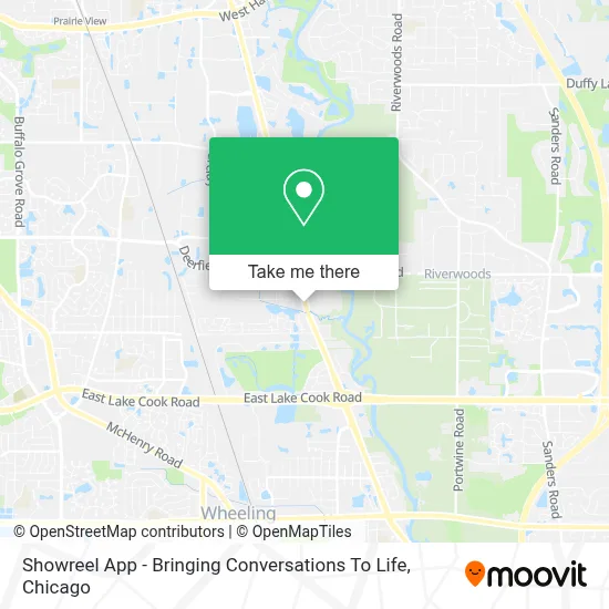 Showreel App - Bringing Conversations To Life map