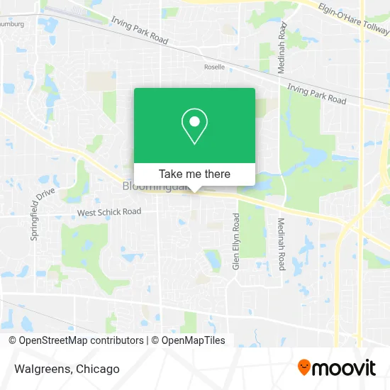 Walgreens map