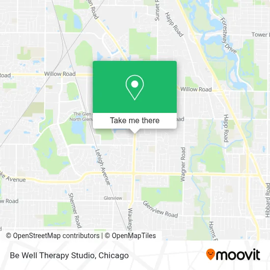 Be Well Therapy Studio map