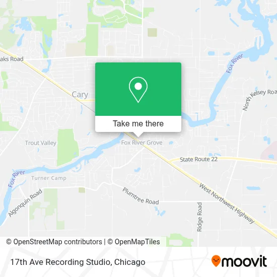 17th Ave Recording Studio map