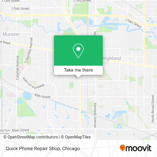 Quick Phone Repair Shop map