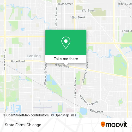 State Farm map