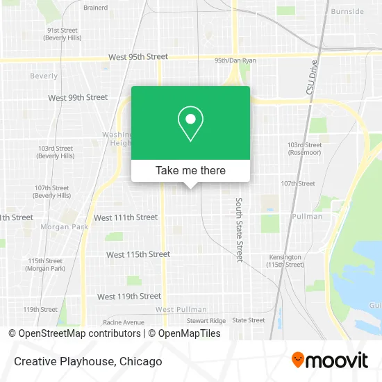 Creative Playhouse map
