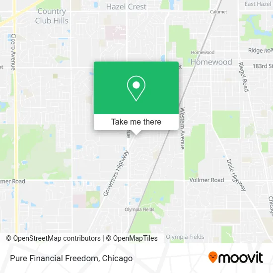 Pure Financial Freedom map