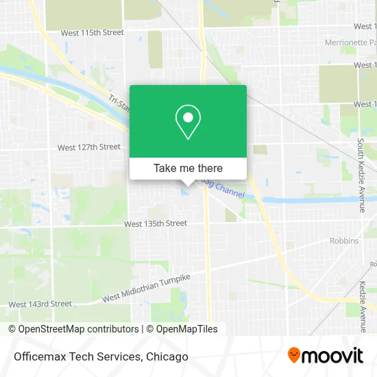 Officemax Tech Services map