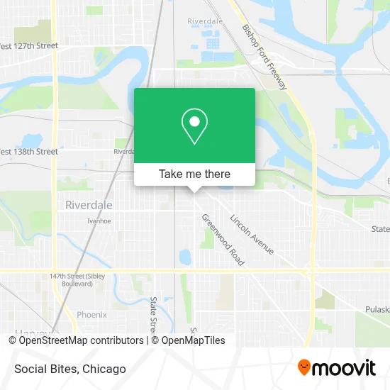Social Bites map
