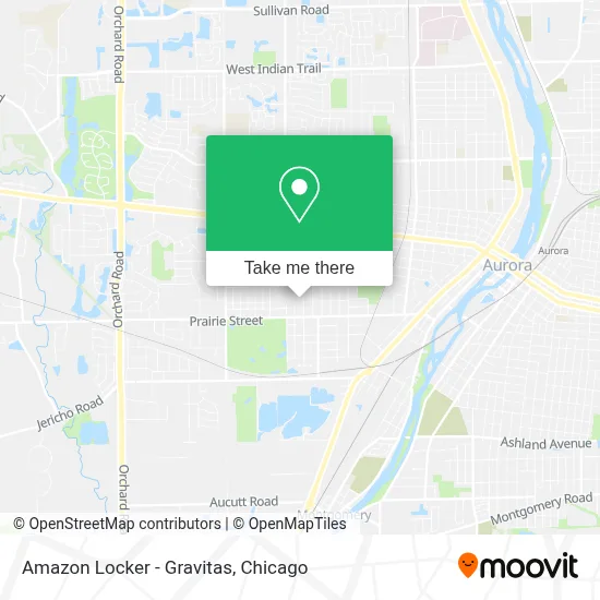 Amazon Locker - Gravitas map