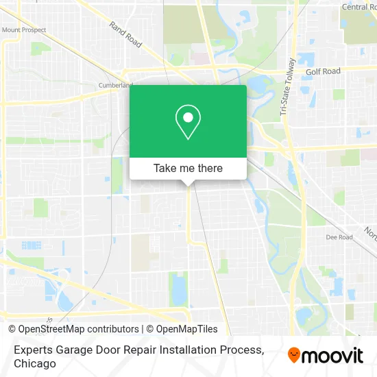 Experts Garage Door Repair Installation Process map