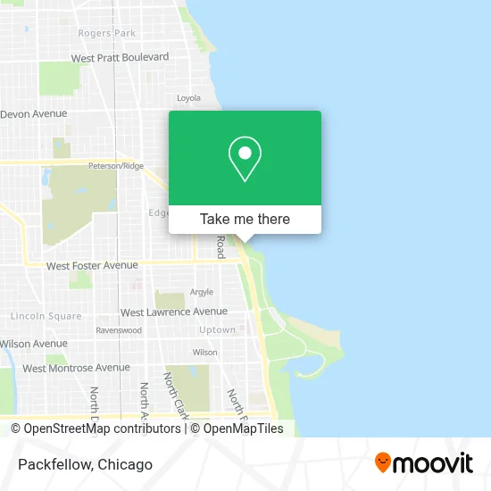 Packfellow map