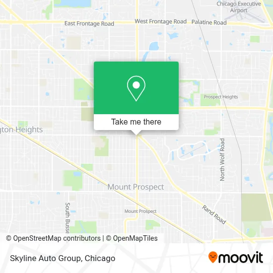 Skyline Auto Group map