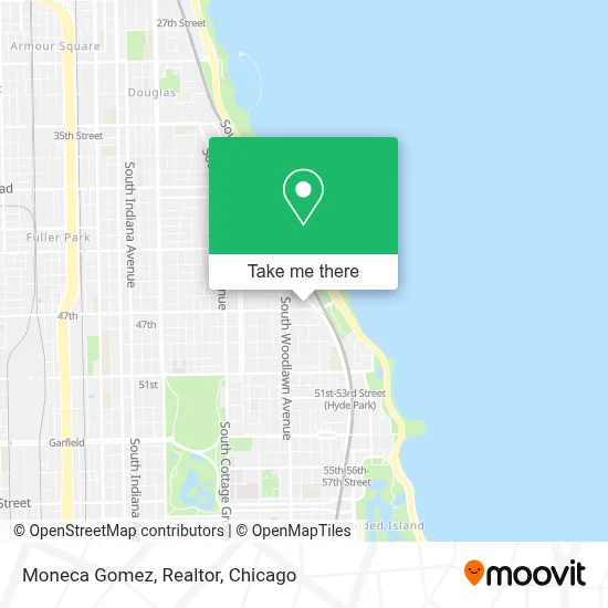 Moneca Gomez, Realtor map