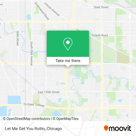 Let Me Get You Rollin map