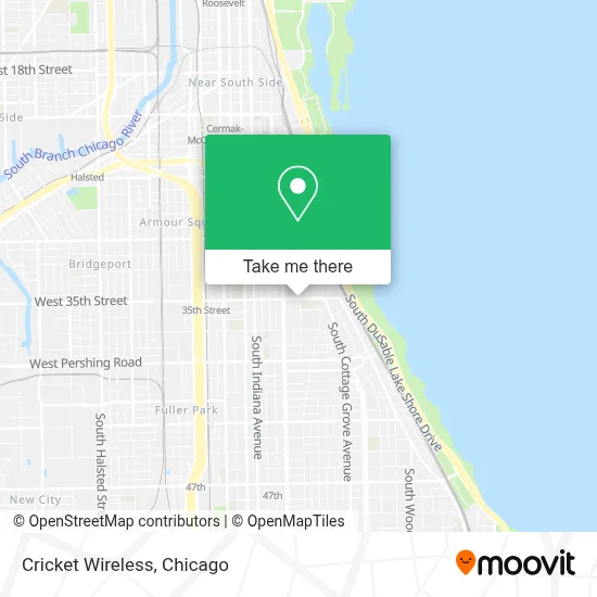 Cricket Wireless map
