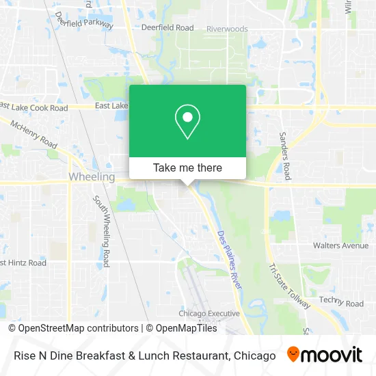 Rise N Dine Breakfast & Lunch Restaurant map