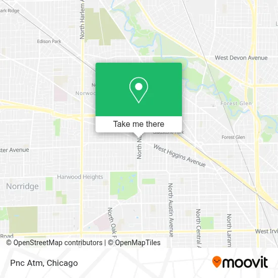 Pnc Atm map