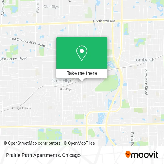 Prairie Path Apartments map