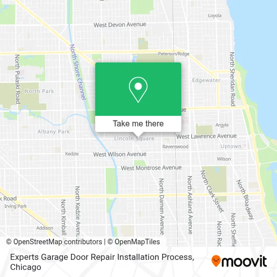 Experts Garage Door Repair Installation Process map