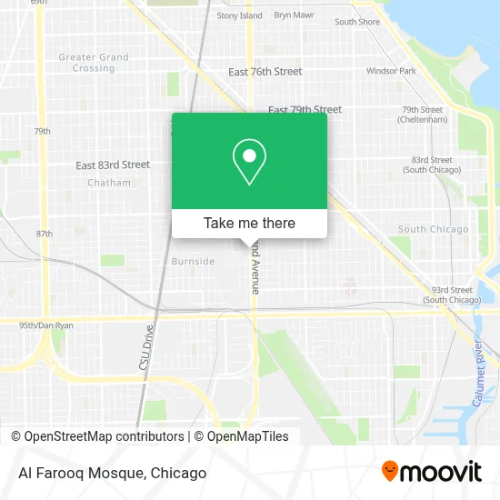 Al Farooq Mosque map