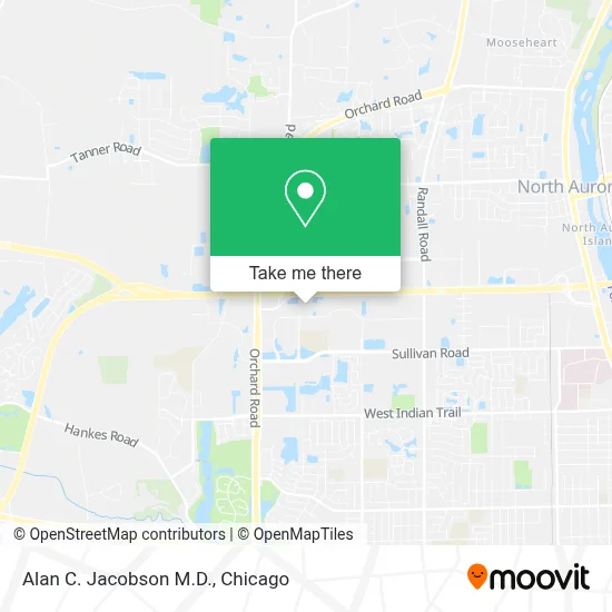 Alan C. Jacobson M.D. map