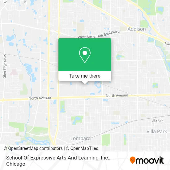 School Of Expressive Arts And Learning, Inc. map