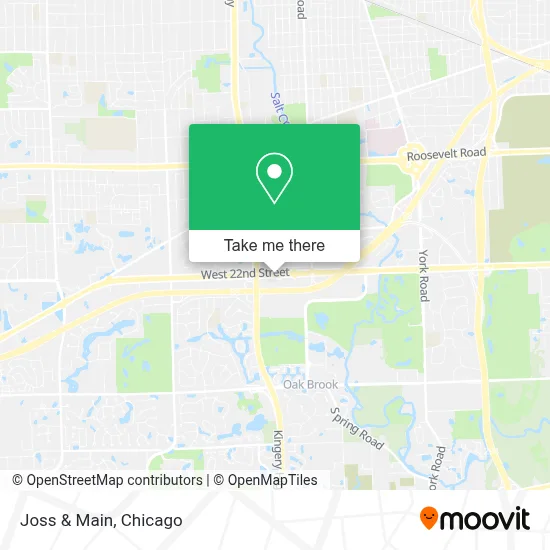 Joss & Main map