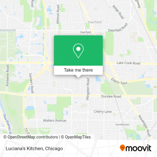 Luciana's Kitchen map