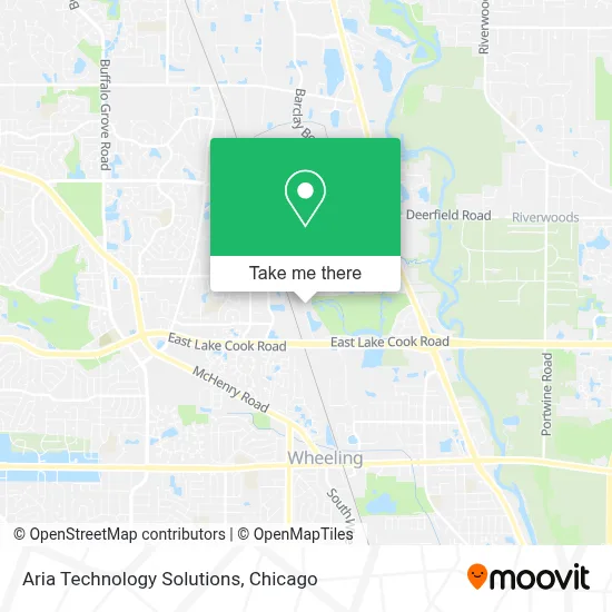 Aria Technology Solutions map