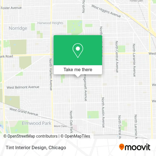 Tint Interior Design map