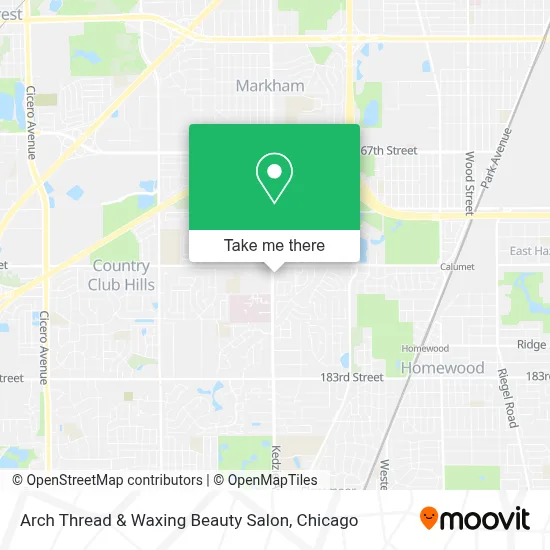Arch Thread & Waxing Beauty Salon map