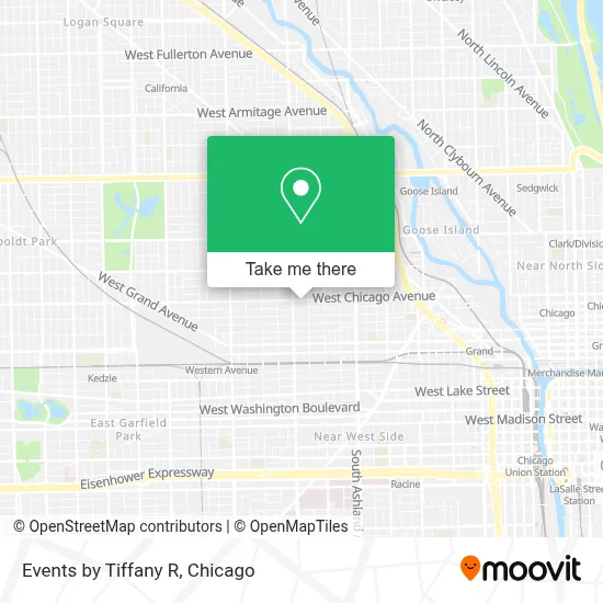 Events by Tiffany R map