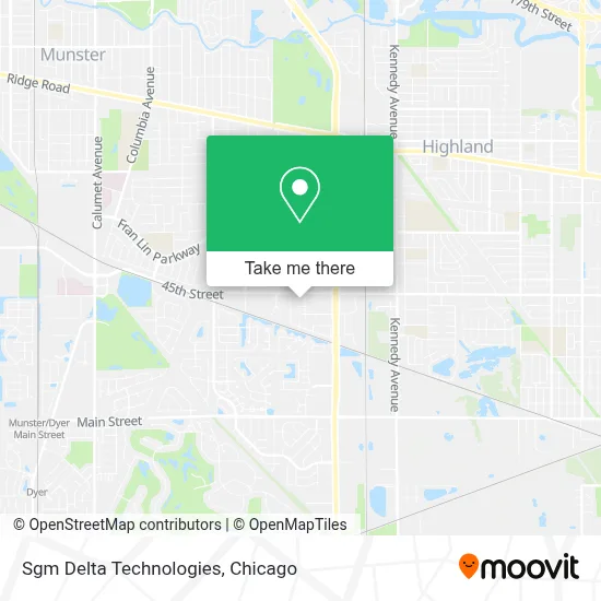 Sgm Delta Technologies map