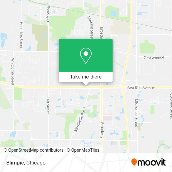 Blimpie map