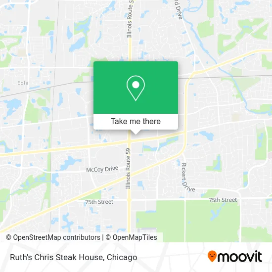 Ruth's Chris Steak House map