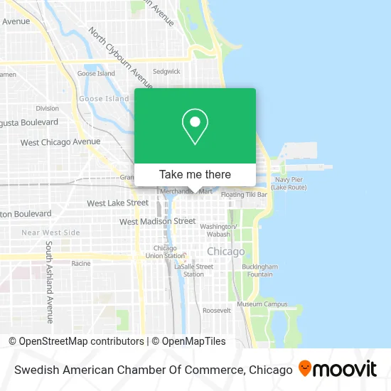 Swedish American Chamber Of Commerce map