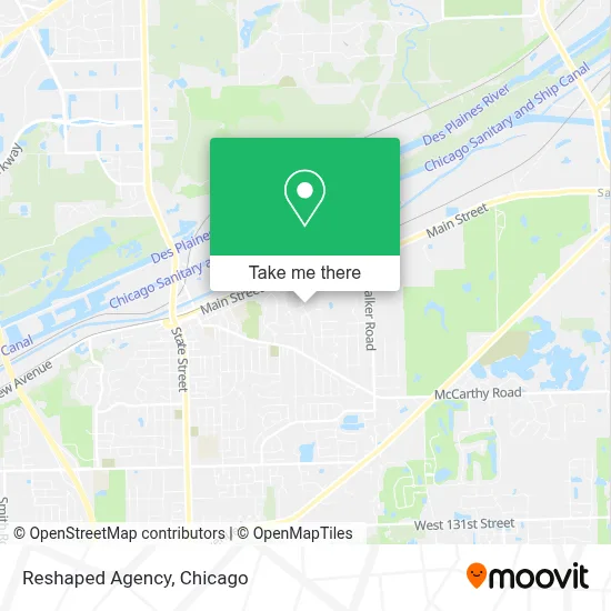 Reshaped Agency map