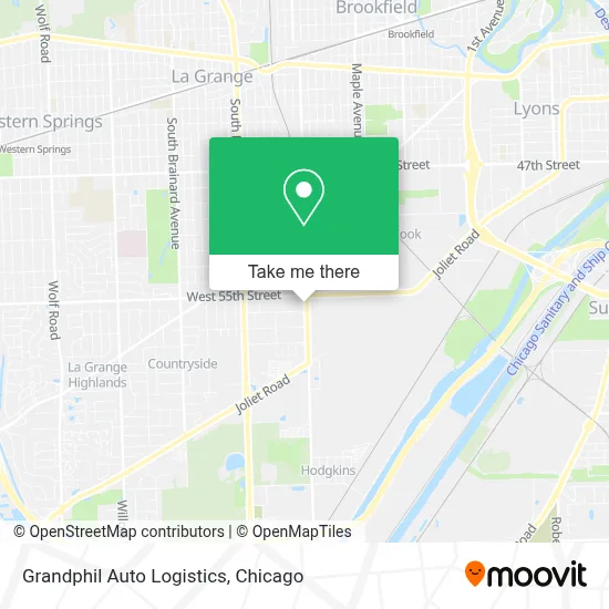 Grandphil Auto Logistics map
