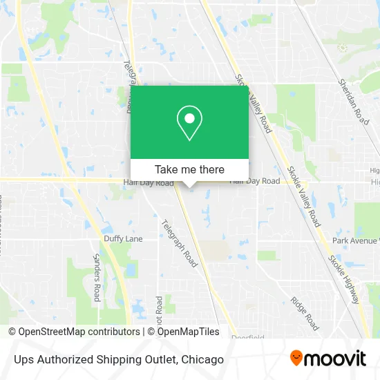 Ups Authorized Shipping Outlet map