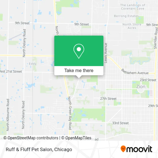 Ruff & Fluff Pet Salon map