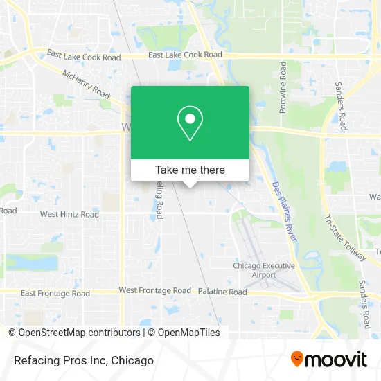 Refacing Pros Inc map