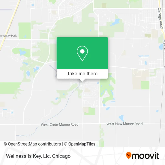 Wellness Is Key, Llc map