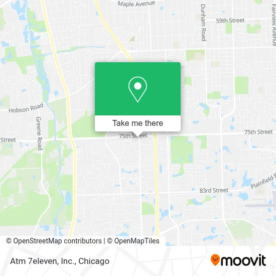 Atm 7eleven, Inc. map