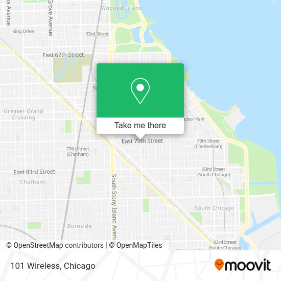 101 Wireless map