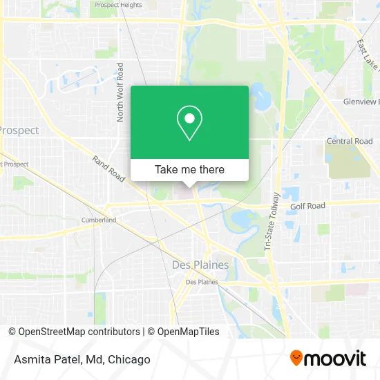 Asmita Patel, Md map
