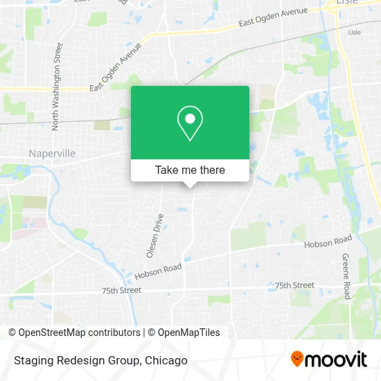 Staging Redesign Group map