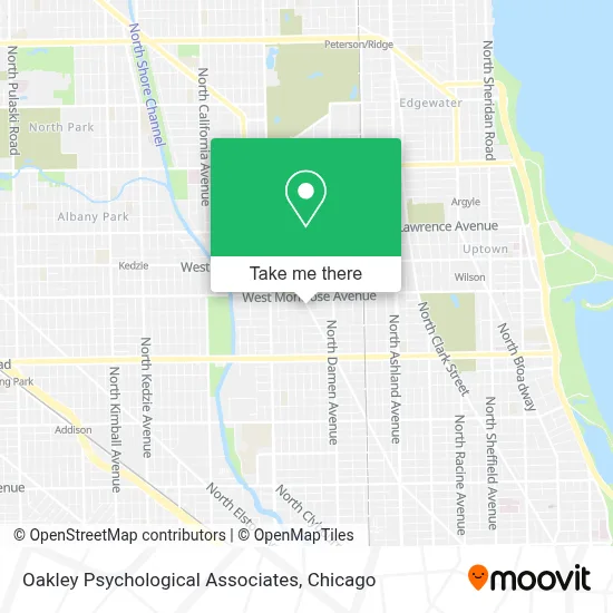 Oakley Psychological Associates map