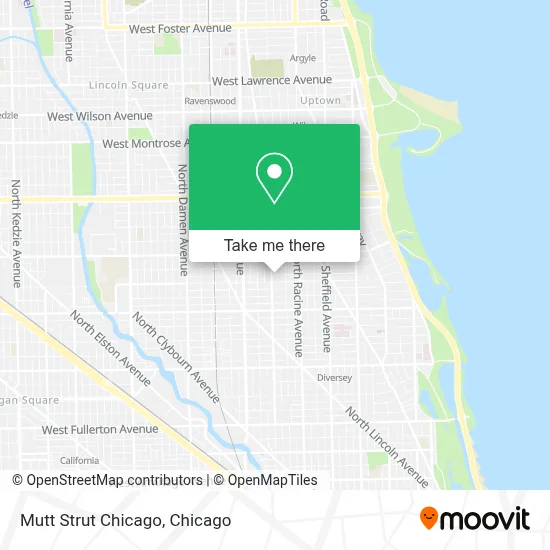 Mutt Strut Chicago map